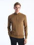 LC Waikiki Turtle Neck Long Sleeve Men's Tricot Sweater